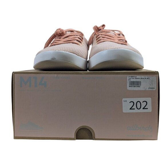Allbirds Tree Pipers Peach White Mens 14 Lightweight Mesh Casual Walking Shoes - Picture 2 of 7